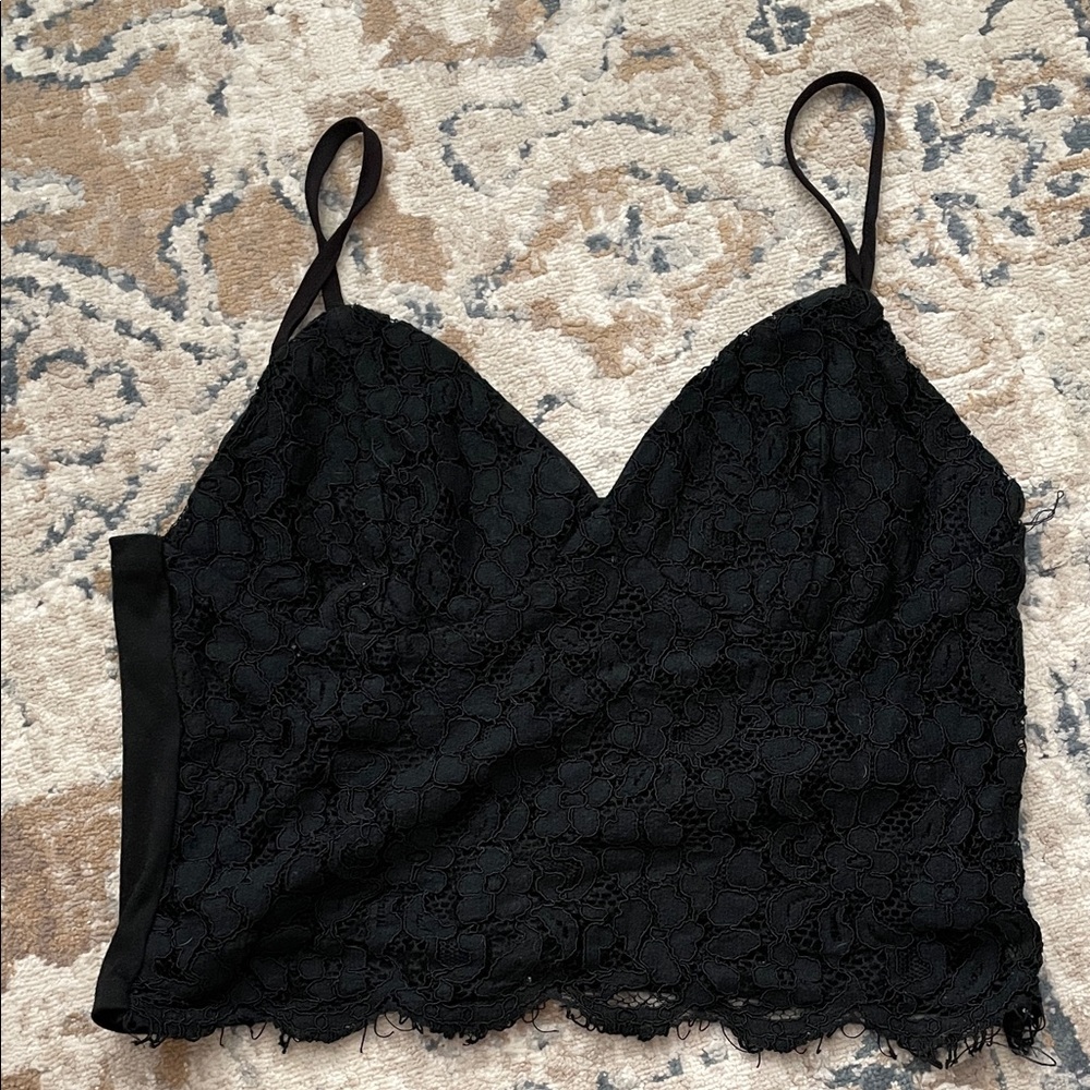 SHEIN Black Lace Camisole